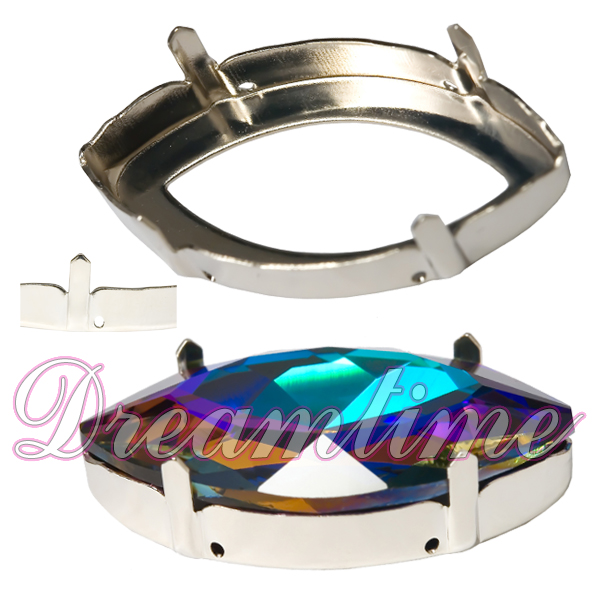 SWAROVSKI ELEMENTS Sew On Settings for 4000 Series Crystals